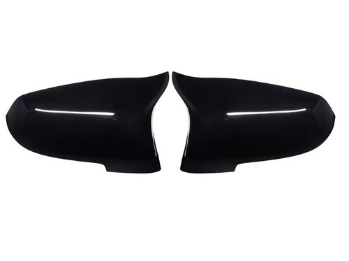Gloss black mirror cover cap - gloss,