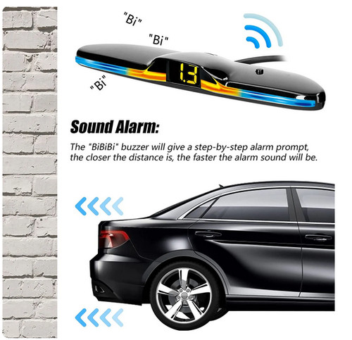 Reverse rear parking sensor - rear,