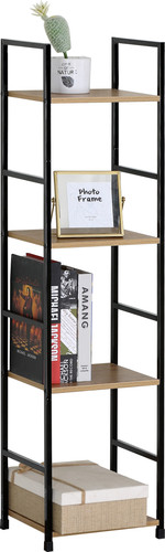 Tier ladder shelf bookcase - tier,
