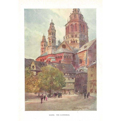 Mainz the cathedral vintage - the,