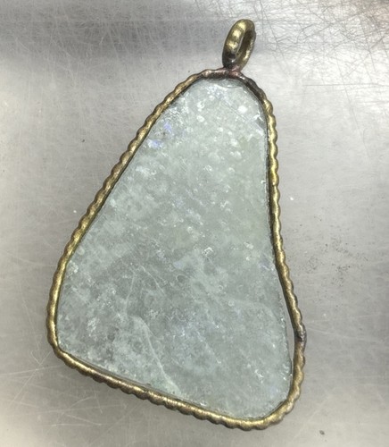 Ancient roman glass pendant