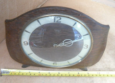 VINTAGE SMITH SECTRIC `BRASS MOVEMENT CLOCK FOR BATTERY CONVERSION MANTEL CLOCK