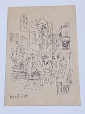 Raoul Dufy Drawing on paper