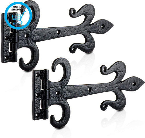310mm black antique fleur - fleur, de