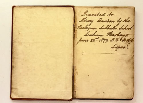 Antique 1879 book - 1879,