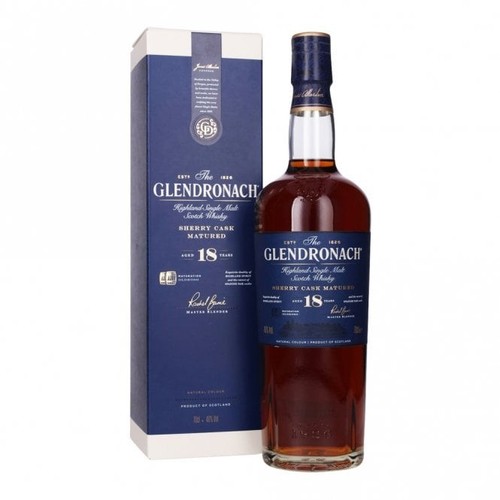 Glendronach year old whisky - glendronach, 18