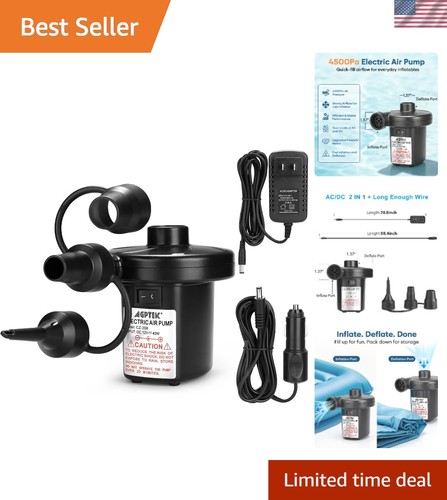 Powerful electric air pump for - electric,