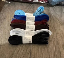 Nike Jordan Adidas Vans Premium Flat Laces Trainers-Length 120cm Width 1cm