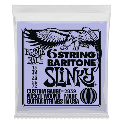 Ernie ball string baritone - 6-string,