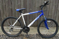 Apollo XC26 Mountain Bike Front Suspension Hardtail Blue Bicycle 18 Gears Mens