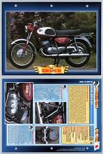Suzuki Super Six - 1966 - Classic - Atlas Motorbike Fact File Card