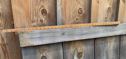 Vtg square wood - vtg, yardstick
