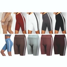 Ladies Womens Gym Shorts Cycle
