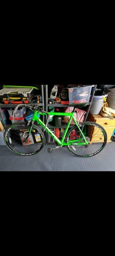 Men green viking road bike - road,