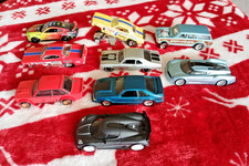 1/64 HOT WHEELS PREMIUM REAL RIDERS LOT x 9 KOENIGSEGG, FIAT 131,FORD MUSTANG