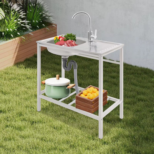 Kitchen single bowl sink - single,