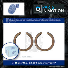 Handbrake Shoes Set fits DAEWOO MUSSO FJ 2.9D 1999 on Parking Blue Print Quality