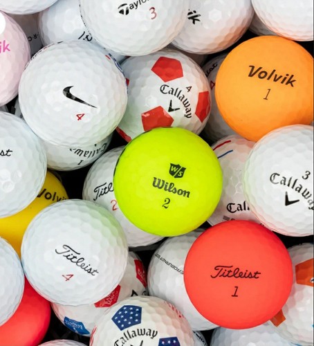 Mixed golf balls - golf,