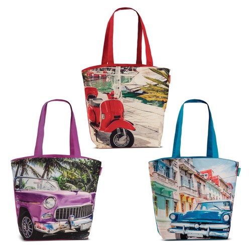 Oldtimer cuba beach bag retro - oldtimer,