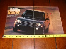 2003 RANGE ROVER HSE ORIGINAL ARTICLE