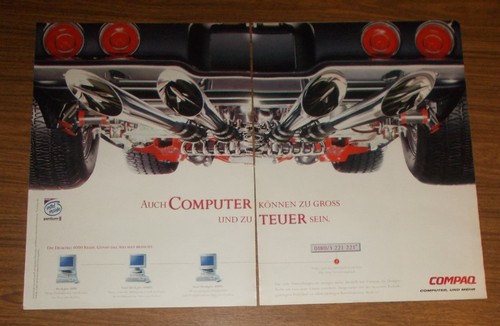 Rare advertising compaq - advertising,