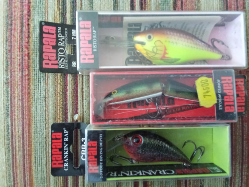 Selection rapala lures - a,