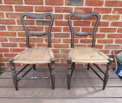 Pair antique 19th - of,