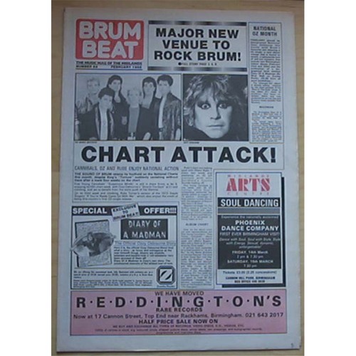Ozzy osbourne brum beat 68 - osbourne,