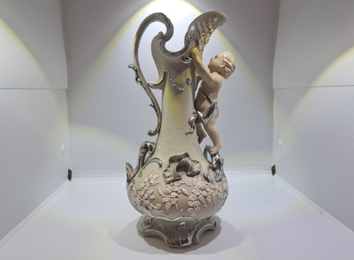 Circa 1880 sandstone pitcher - 1880,,