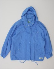 KLEPPER Womens Gore-Tex Oversized Windbreaker Jacket UK 12 Medium  Blue QW10