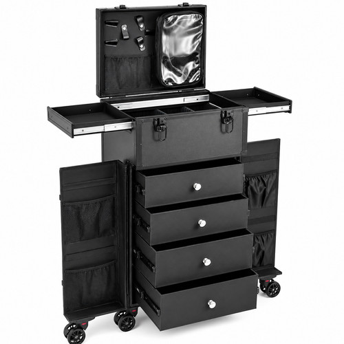 Makeup case wheels rolling - makeup,