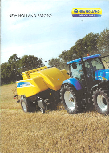 New holland bb9090 big - holland, baler