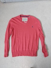 Jack Wills Cashmere Blend V Neck Jumper Size Medium