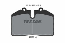 TEXTAR Disc Brake Brake Pad