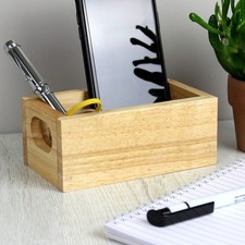 12 x Wooden Mini Desktop Box