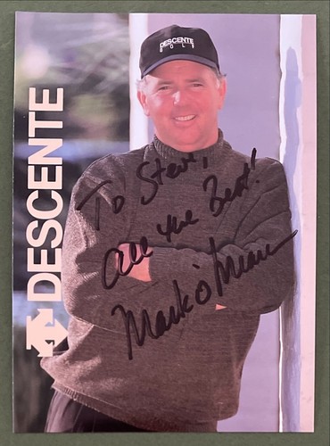 Mark meara autographed - o'meara,
