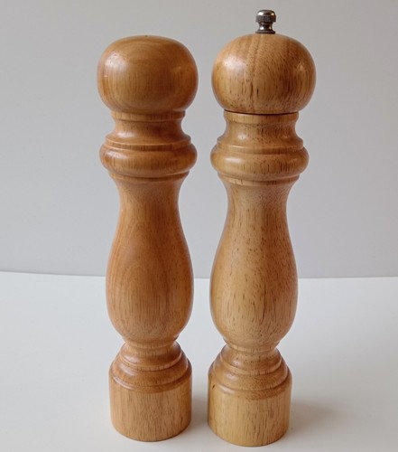 Wooden pepper grinder and - grinder,