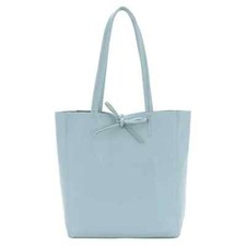 Women's Real Soft Leather Tote Shopper Bag Ladies Top Handle Large Tote Handbag