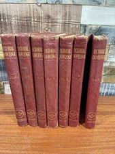 7 x Newnes Pictorial Knowledge Vintage Hardback Books Volumes: 2,3,4,5,6,8,9