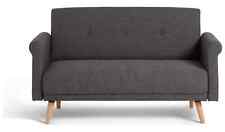 Habitat Evie Fabric 2 Seater Sofa - Charcoal. NEW - Not in the box. RRP £295