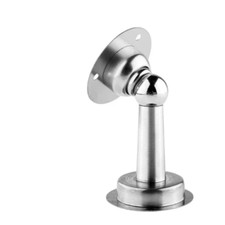 Stainless Steel Magnetic Door Stop Windproof Floor Mount Punch-Free UK 