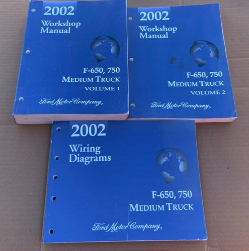Book set 2002 - ford, f650
