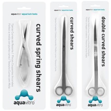 Aquavitro Shears Curved Aquarium Planted Tropical Fish Tank Plant Aquascaping