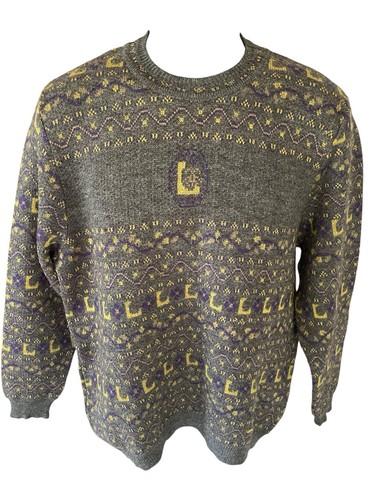 Lots knit sweater men large - knit,