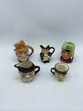 Set of 5 Artone Character Jugs