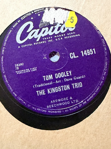 The kingston trio - the, tom