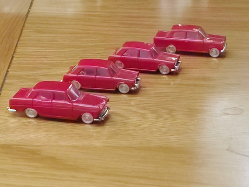 Minix vintage plastic cars - 4,