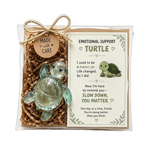 Emotional support turtle resin - emotional,