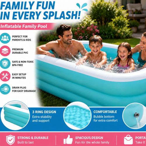Large family inflatable - large,