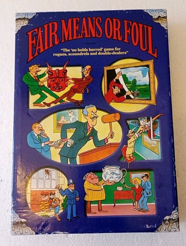 Fair means foul board - foul, game